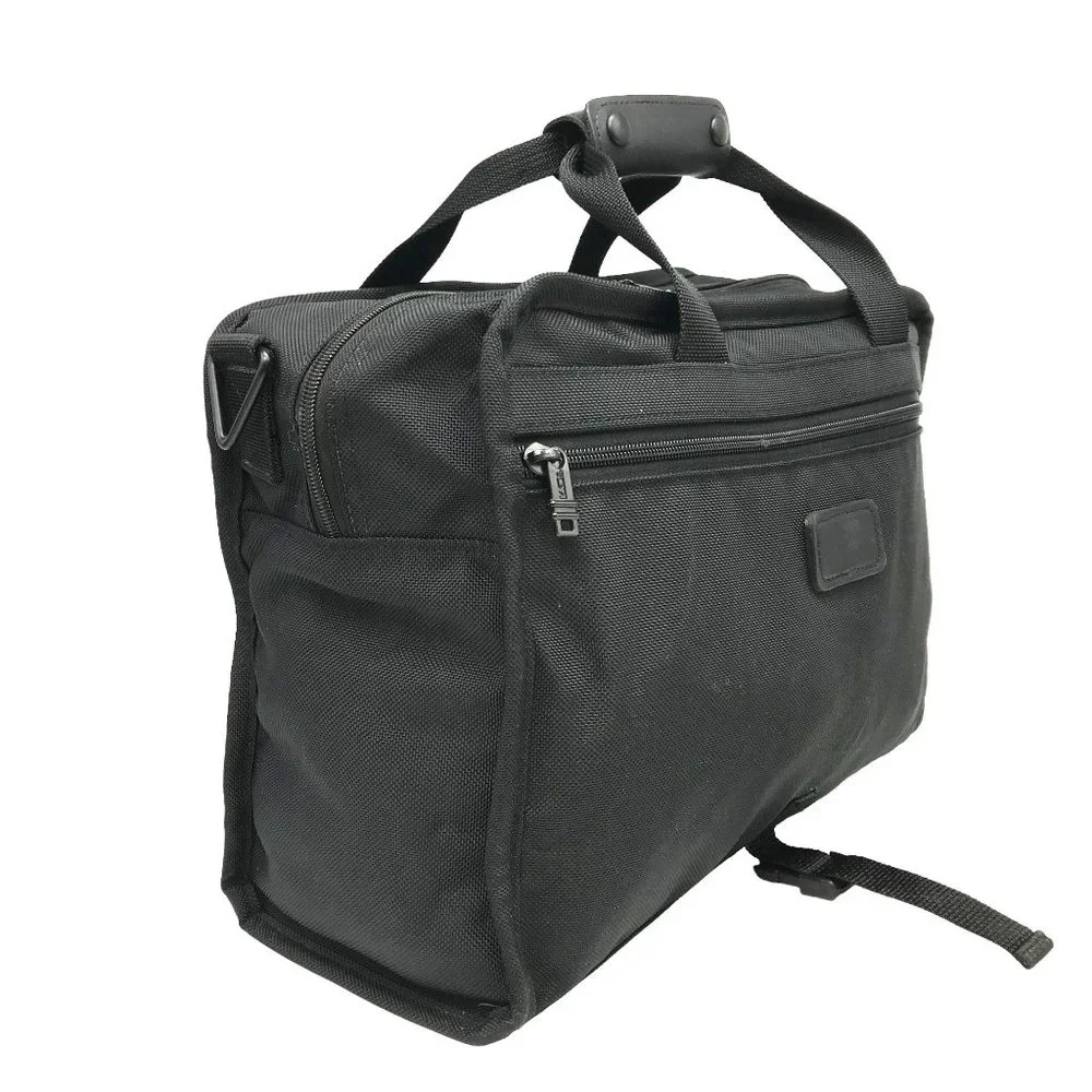 TUMI Mens Messanger Bag Ballistic Nylon 16 X 12 X 7